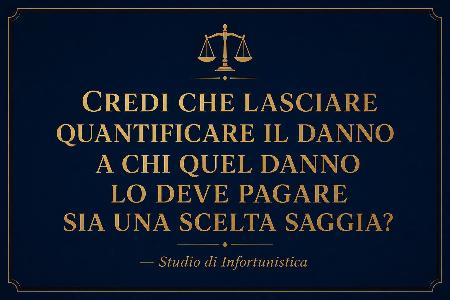 Citazione riflessiva sul risarcimento danni